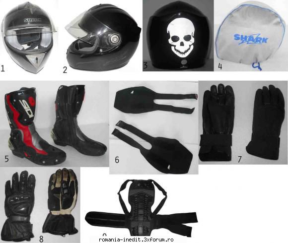 Vand Casca, Cizme, Manusi, Protectie spate (Moto) - tzh_tzh - Talcioc - Rag fair