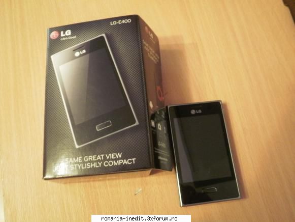 Vand LG E400 Pachet Nou codat Vodafone - Telefonul este nou. A fost cumparat din - Talcioc - Rag fair