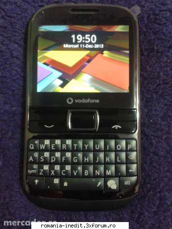 Vand Telefon Vodafone 655 Chat - Vand telefon Vodafone Chat 655, nou la cutie cu - Talcioc - Rag fair