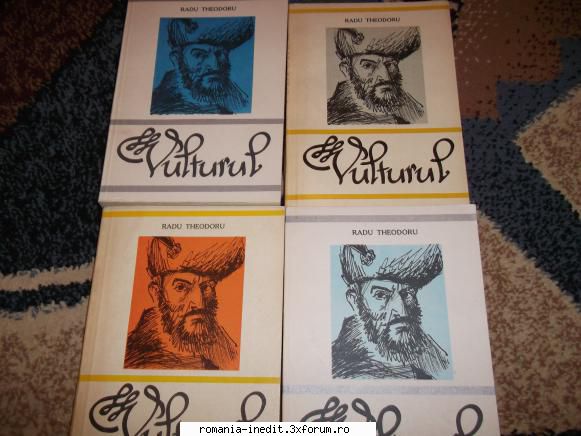 Vand VULTURUL de Radu Theodoru 4vol - slashback - Talcioc - Rag fair
