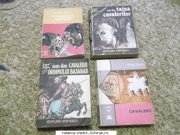 Vand ciclul CAVALERII de IOAN DAN - slashback - Talcioc - Rag fair
