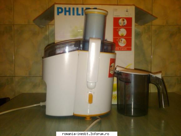 Vand storcator fructe PHILIPS HR - Vand storcator aproape nou folosit 5-6 luni (max - Talcioc - Rag fair