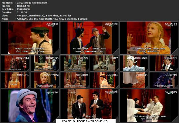 Vanzatorii de Haloimes (2003) Teatru TV - sasadoru - Teatru rom�nesc - Romanian Theater