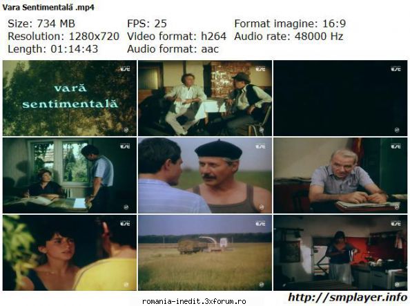Vara sentimentala (1985) - Vara Sentimentala (1985) Sentimental Summer - Filme rom�nesti - Romanian Movies