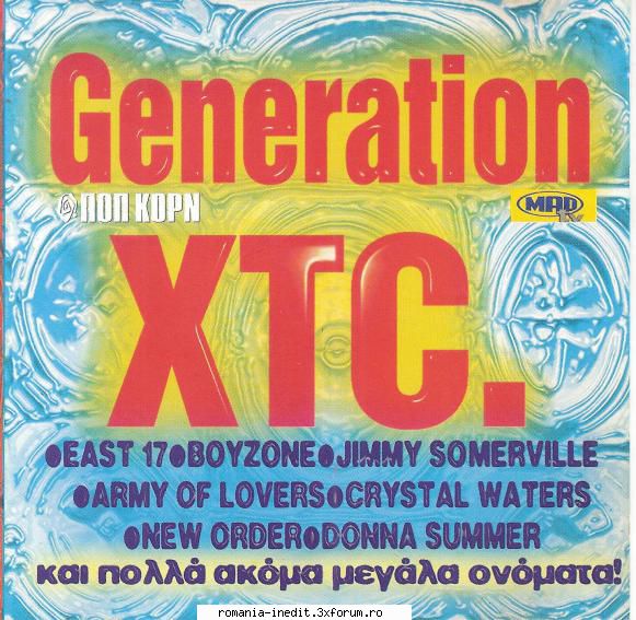 Various Artists - Generation XTC - Various Artists - Generation XTC 01 East 17 - International MP3 albums