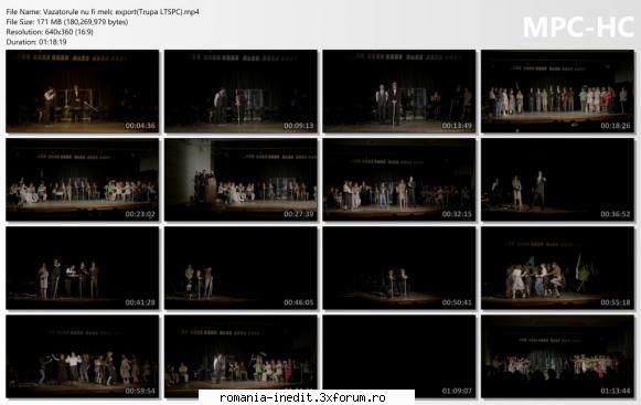 Vazatorule nu fi melc export(Trupa LTSPC) - bgl23 - Teatru rom�nesc - Romanian Theater