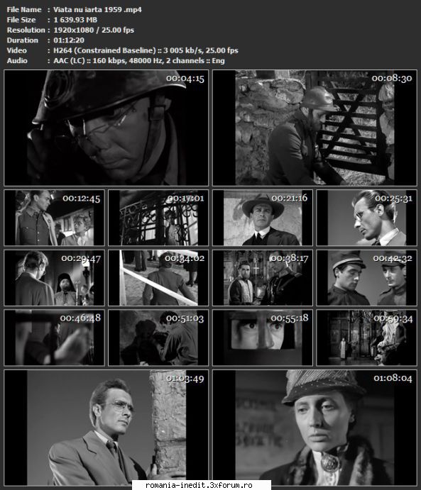 Viata nu iarta (1957) - sasadoru - Filme rom�nesti - Romanian Movies