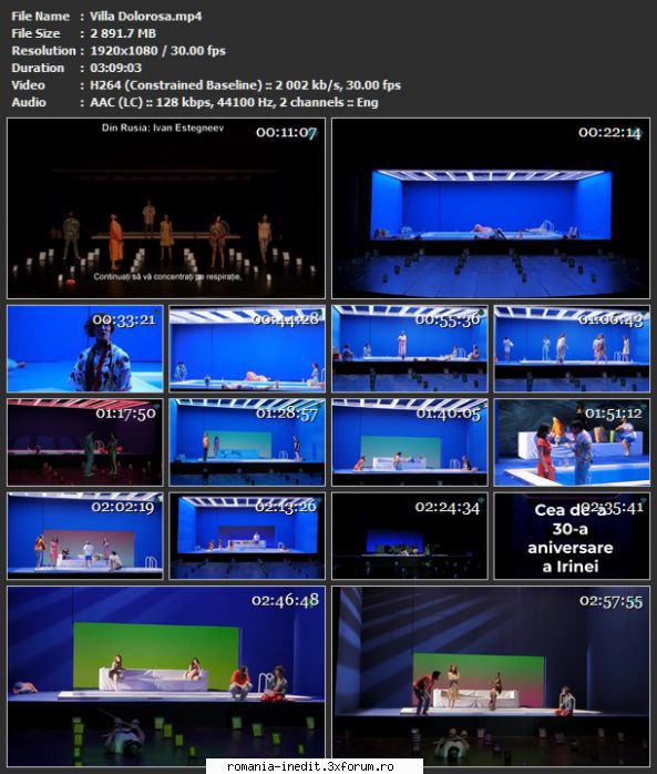 Villa Dolorosa(Teatrul National Targu Mures) - sasadoru - Teatru rom�nesc - Romanian Theater