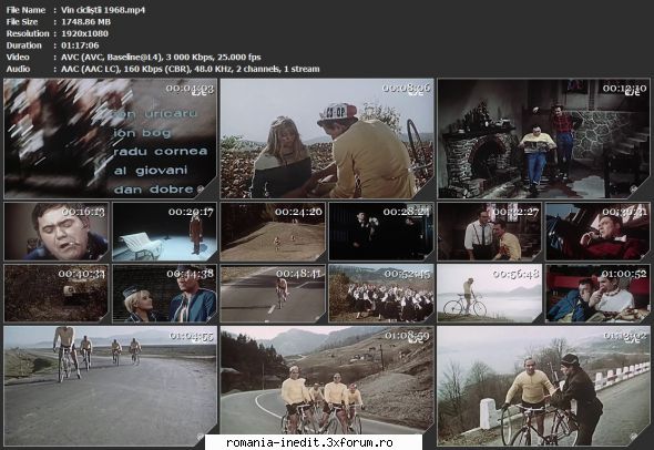Vin ciclistii (1968) - tvrip cicliștii 1968.mp4 - Filme rom�nesti - Romanian Movies
