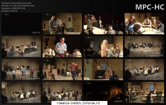 Vinovat.Nevinovat(Teatrul Mic) - Regia artistică: Gelu Colceag - Teatru rom�nesc - Romanian Theater