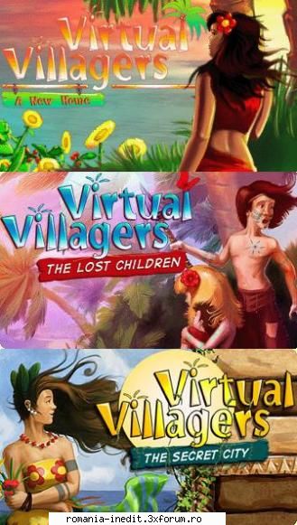 Virtual Villagers Series (Games - PC ) - Virtual Villagers Series PC - Jocuri pentru copii - Games for kids