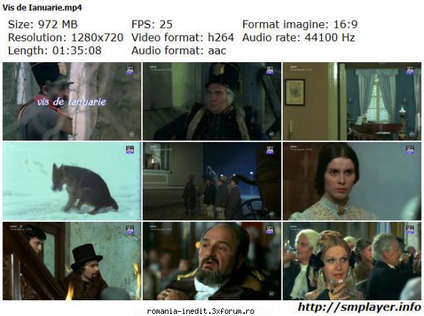 Vis de ianuarie (1978) - Vis de Ianuarie (1978) A January Dream - Filme rom�nesti - Romanian Movies