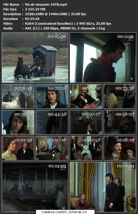 Vis de ianuarie (1978) - sasadoru - Filme rom�nesti - Romanian Movies