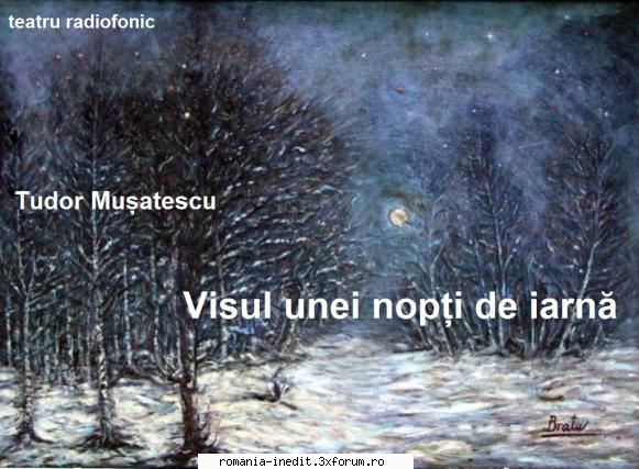 Visul unei nopţi de iarnă (****) Teatru radiofonic) - constantinis - Teatru rom�nesc - Romanian Theater