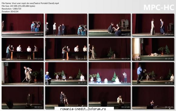 Visul unei nopti de vara(Teatrul Portabil David) - bgl23 - Teatru rom�nesc - Romanian Theater