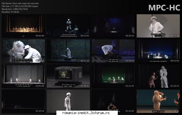 Visul unei nopti de vara(Tokyo Metropolitan Theatre) - De: William Shakes - Teatru rom�nesc - Romanian Theater