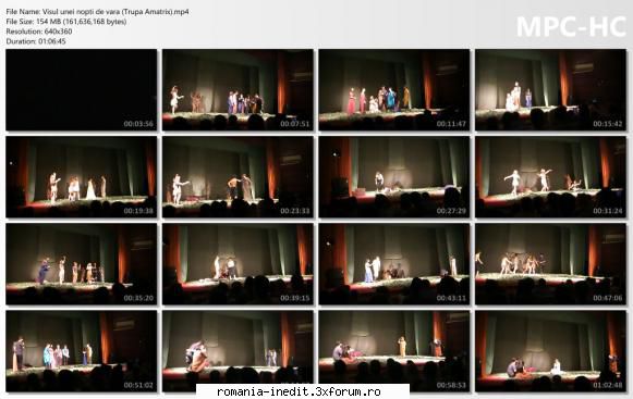 Visul unei nopti de vara (Trupa Amatrix) - bgl23 - Teatru rom�nesc - Romanian Theater