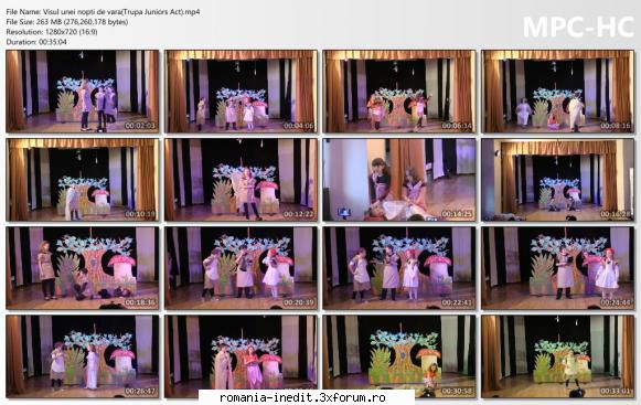 Visul unei nopti de vara(Trupa Juniors Act) - bgl23 - Teatru rom�nesc - Romanian Theater