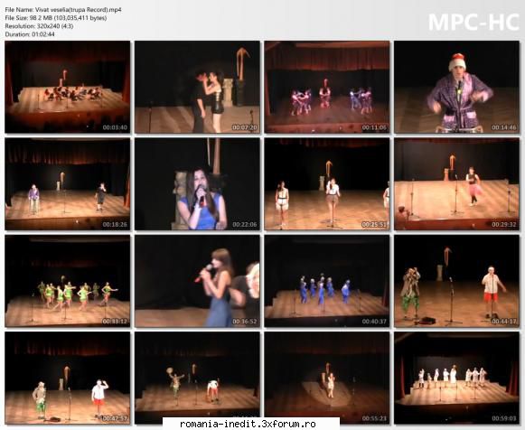 Vivat veselia(Trupa Record) - bgl23 - Teatru rom�nesc - Romanian Theater