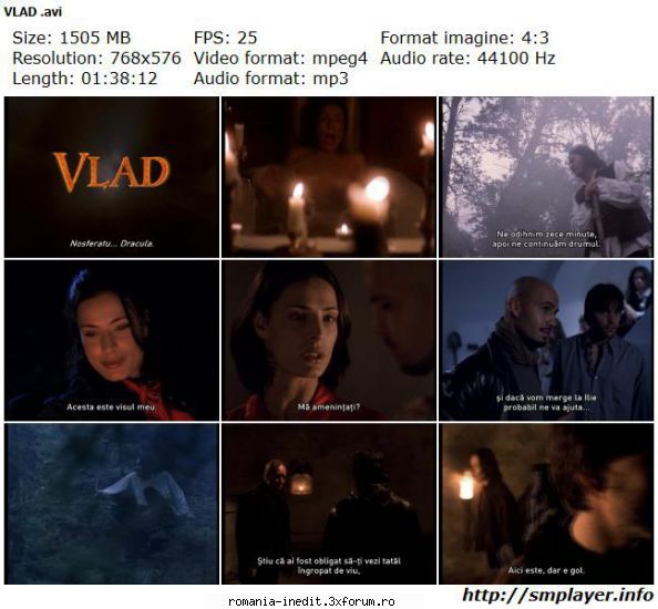 Vlad (2003) - Repostare !! Vlad (2003) Audio / Romana, Engleza - Filme rom�nesti - Romanian Movies