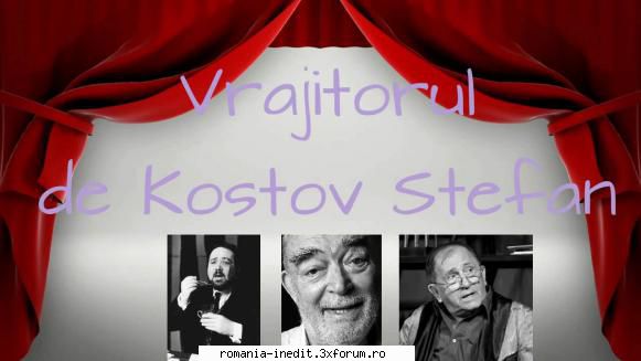 Vrăjitorul (1985) (Teatru radiofonic) - Stefan Kostov - Vrăjito - Teatru rom�nesc - Romanian Theater