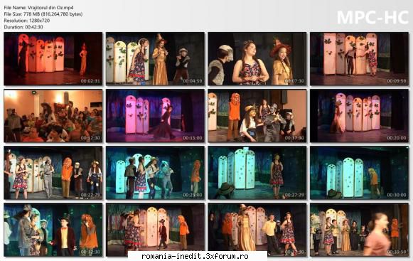 Vrajitorul din Oz(Teatrul B.P.Hasdeu) - bgl23 - Teatru rom�nesc - Romanian Theater