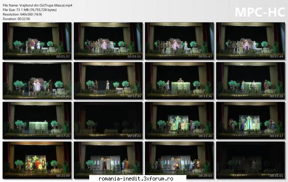 Vrajitorul din Oz(Trupa Masca) - bgl23 - Teatru rom�nesc - Romanian Theater