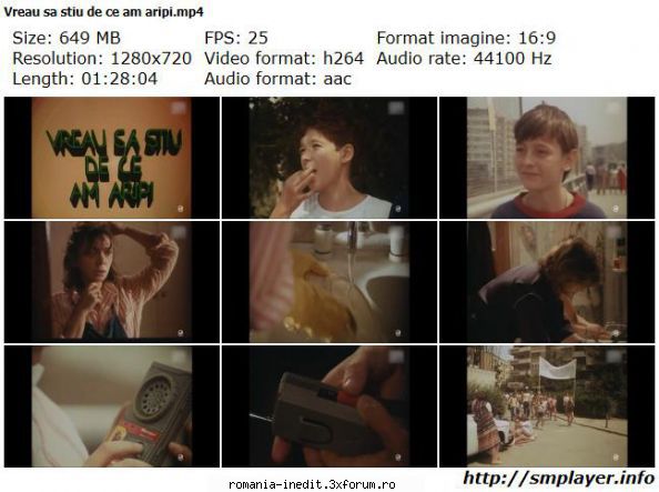 Vreau sa stiu de ce am aripi (1984) - Vreau sa stiu de ce am aripi (1984) - Filme rom�nesti - Romanian Movies
