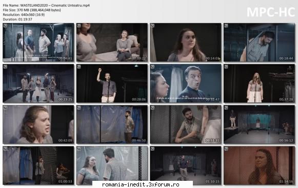 WASTELAND ) (Unteatru) - WASTELAND ) (Unteatru) Regia: Catinca - Teatru rom�nesc - Romanian Theater