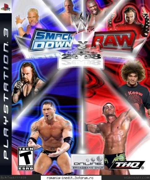 WWE Raw (2007) - Tareee, care stie cand apare raw vs smackdown 2008 - Full Games