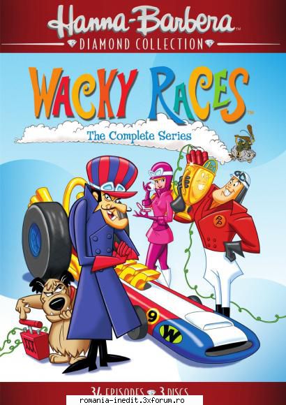 Wacky Races: The Complete Series [3 Discs] [DVD] - Wacky Races: The Com - Filme pentru copii - Movies for kids