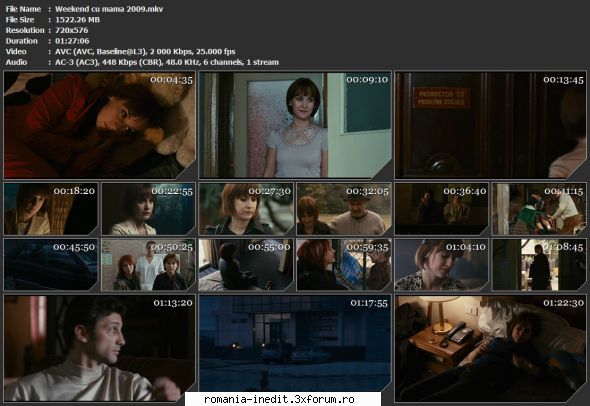 Weekend cu mama (2009) - dvdrip cu mama 2009.mkv - Filme rom�nesti - Romanian Movies