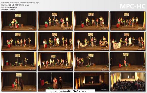 Welcome to America(Trupa Birlic) - bgl23 - Teatru rom�nesc - Romanian Theater