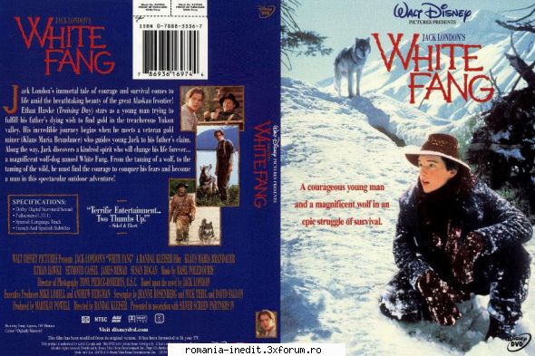White fang (1991) - White Fang (1991) Colt Alb este povestea - Filme - Movies