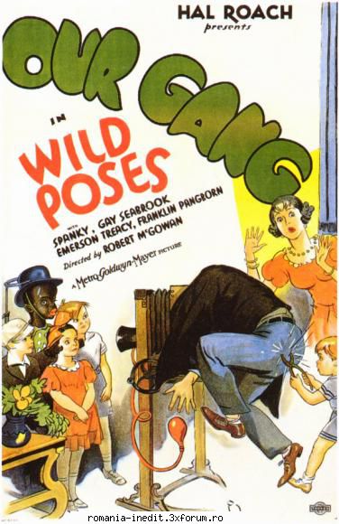 Wild Poses (1933) - Wild Poses ( min | Comedy, Family, Short | 28 - Filme clasice - Old Movies