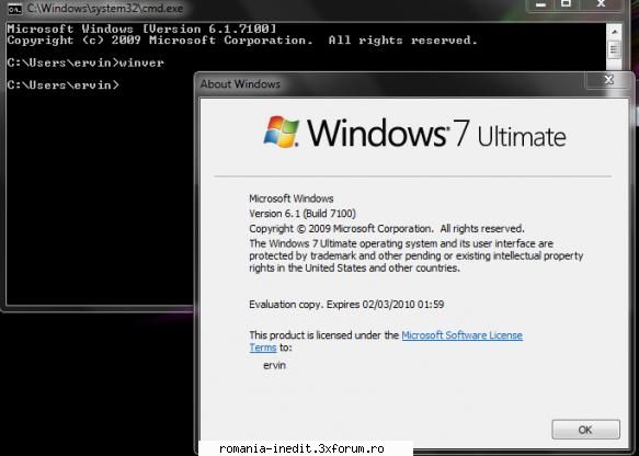 Windows 7 - Eu folosesc RC1 care expira anul viitor dupa cum - Tech Support