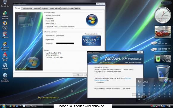 Windows XP PRO SP3 VistaVG Black + Blue Ultimate Style + SATA-Raid (0 - Windows XP PRO SP3 VistaVG - Software