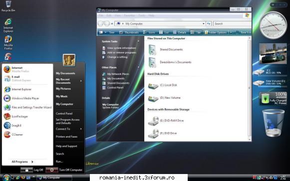 Windows XP PRO SP3 VistaVG Black + Blue Ultimate Style - ***** Microsoft Windows XP PRO SP3 - Software