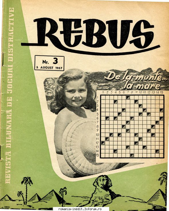 XWord-Program de rezolvat cuvinte incrucisate - Am ajuns la numarul 3 "Rebus " - Software