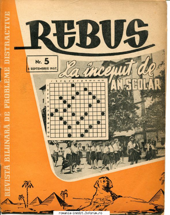 XWord-Program de rezolvat cuvinte incrucisate - Revista "Rebus " Careul "LA �NCEPUT - Freeware & Open Source