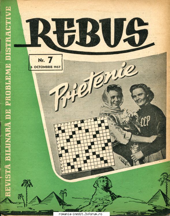 XWord-Program de rezolvat cuvinte incrucisate - Revista "Rebus " Careul " PRIETENIE" - Freeware & Open Source