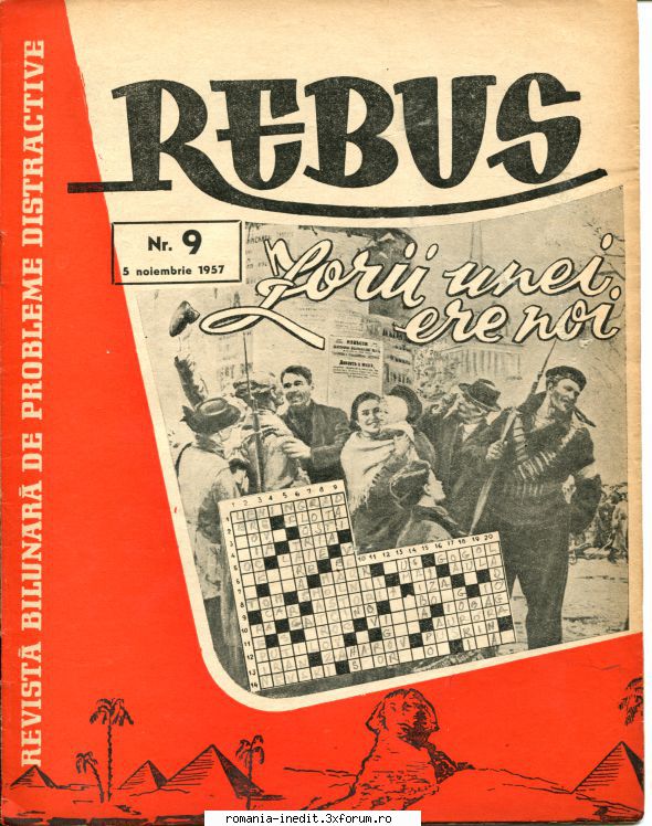 XWord-Program de rezolvat cuvinte incrucisate - Revista "Rebus " Careul "ZORII UNEI - Freeware & Open Source