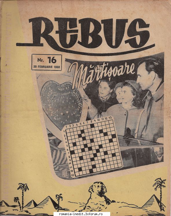 XWord-Program de rezolvat cuvinte incrucisate - Revista "Rebus " Careul - Freeware & Open Source