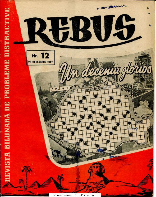 XWord-Program de rezolvat cuvinte incrucisate - Revista "Rebus " Careul "UN DECENIU - Freeware & Open Source