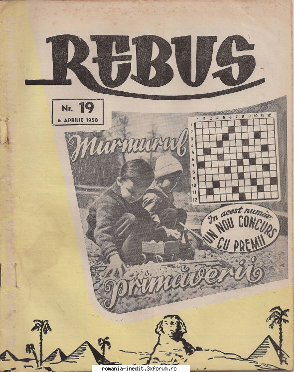 XWord-Program de rezolvat cuvinte incrucisate - CONTINUARE - Revista "Rebus " Careul - Freeware & Open Source
