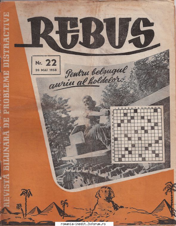 XWord-Program de rezolvat cuvinte incrucisate - CONTINUARE - Revista "Rebus " PENTRU - Freeware & Open Source