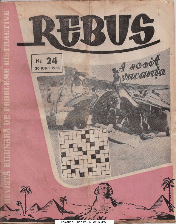 XWord-Program de rezolvat cuvinte incrucisate - CONTINUARE - Revista "Rebus " Careul - Freeware & Open Source