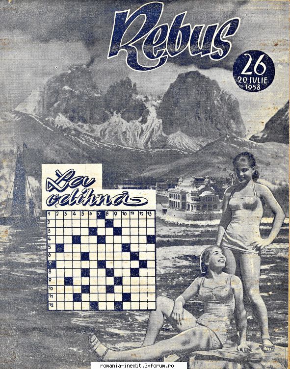XWord-Program de rezolvat cuvinte incrucisate - CONTINUARE - Revista "Rebus " LA ODIH - Freeware & Open Source