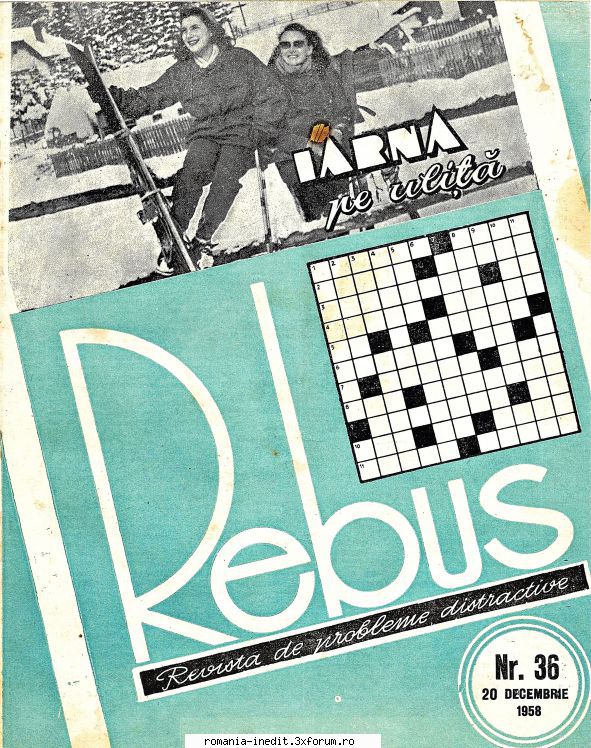 XWord-Program de rezolvat cuvinte incrucisate - CONTINUARE - Revista "Rebus " IARNA - Freeware & Open Source