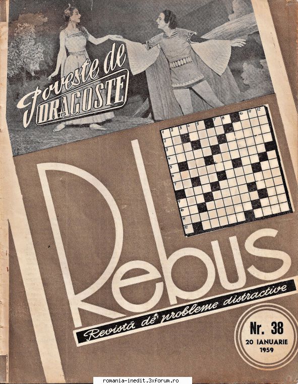 XWord-Program de rezolvat cuvinte incrucisate - CONTINUARE - Revista "Rebus " POVESTE - Freeware & Open Source